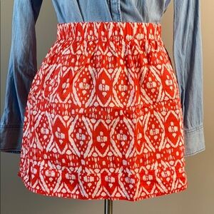 NWTs J Crew Ikat/Tribal Skirt